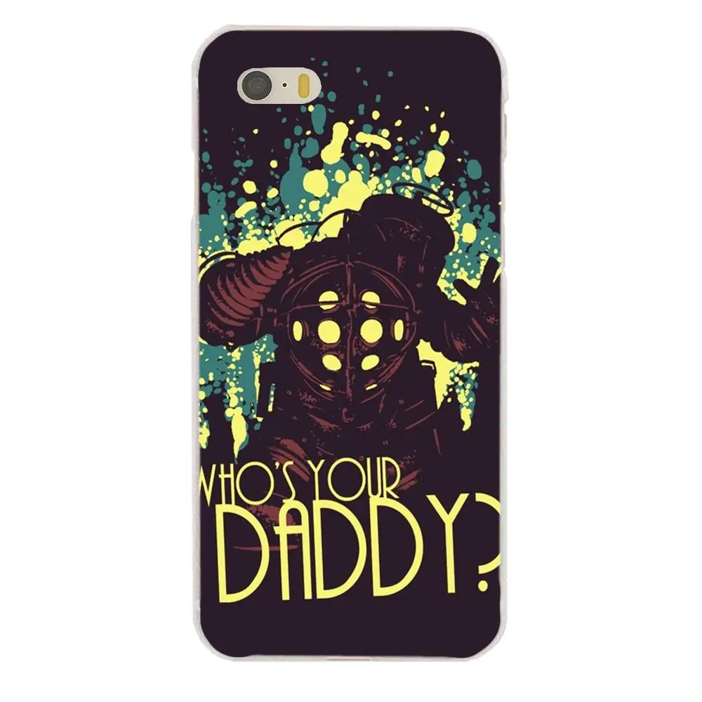 Роскошный чехол для телефона Apple iPhone 4 4S 5 5C 5S SE 6 6S 7 8 Plus X XS Max XR Bioshock Infinite Booker Dewitt |