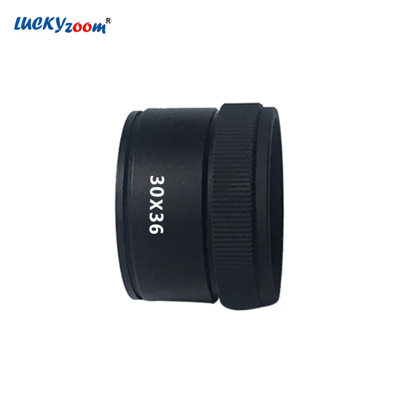 Luckyzoom 30x36 мм Ювелирная оптика лупы Лупа Стекло увеличительные линзы микроскоп для монет штампы ювелирные изделия Lupe