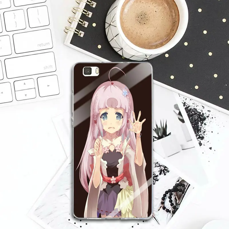 Soft Silicon Phone Case for Huawei P8 P9 P10 P20 Lite Mate 10 Pro Y5 Y6 II Y7 Honor 6X 7X 9 Shell Behind Glass Anime Lock Screen |