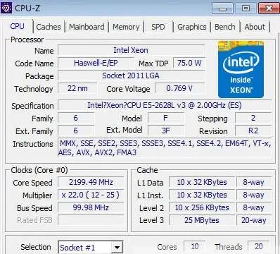 Оригинальный телефон Intel Xeon E5 2628LV3 QS версии 2 00 ГГц 10 Core 25M V3|intel xeon|e5 v3xeon intel |
