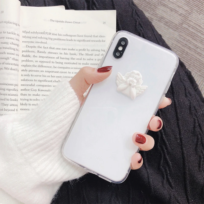 Прозрачный чехол GlamPhoneCase для iPhone XS Max XR 8 8plus 7 7plus 6/6S Plus | Мобильные телефоны и