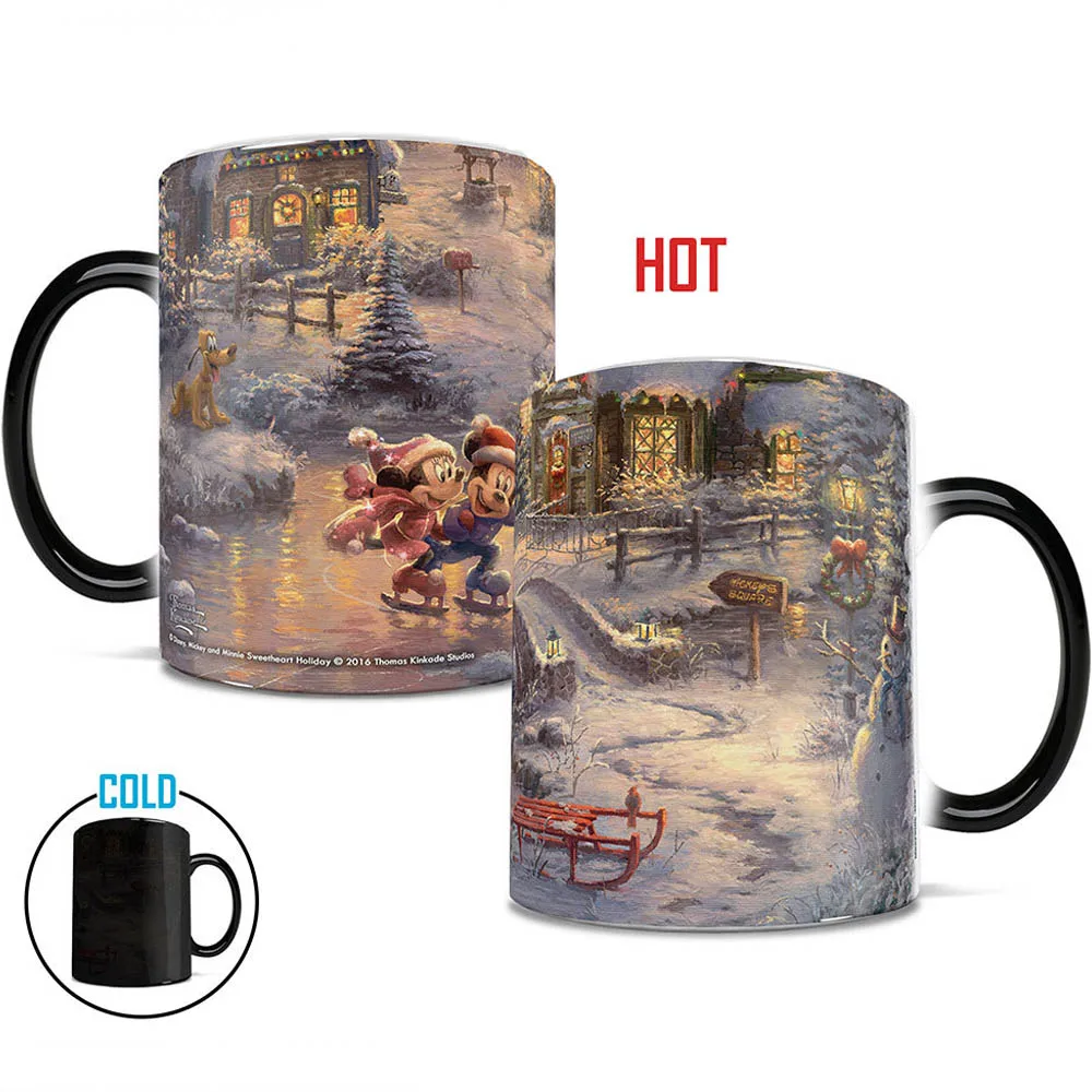 350 мл Микки Минни Маус любовник картина маслом кофейные кружки Волшебная