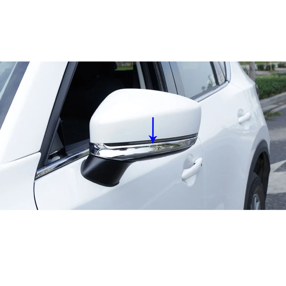 Чехол для автомобиля ABS хромированная задняя часть заднего вида боковое зеркало