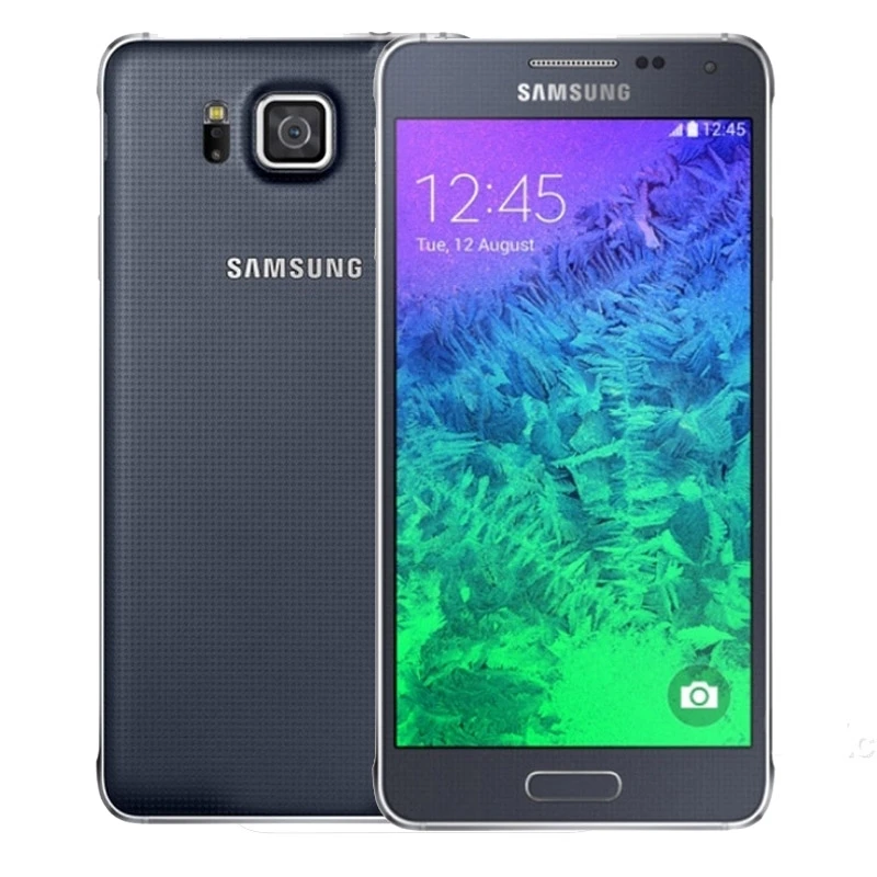 Смартфон Samsung Galaxy Alpha G850F 4 7 дюйма 12 МП четыре ядра 32 Гб ПЗУ 2 ОЗУ|quad core|samsung galaxysamsung