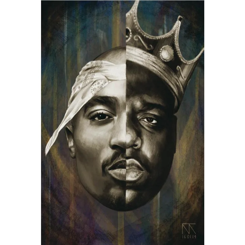Красивый постер tupac на заказ домашний декор тканевые постеры лучший подарок