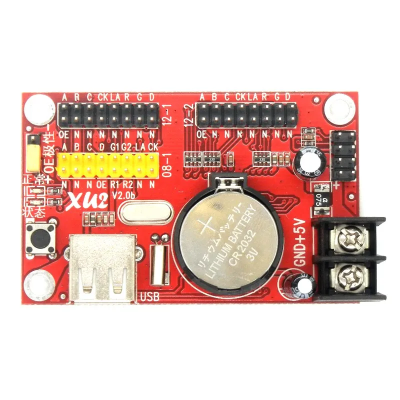 USB карта управления Kaler XU2 512x32 пикселя для P10 F3.75 F5.0 P4.75 P7.62|control joystick|p4.75control trade |
