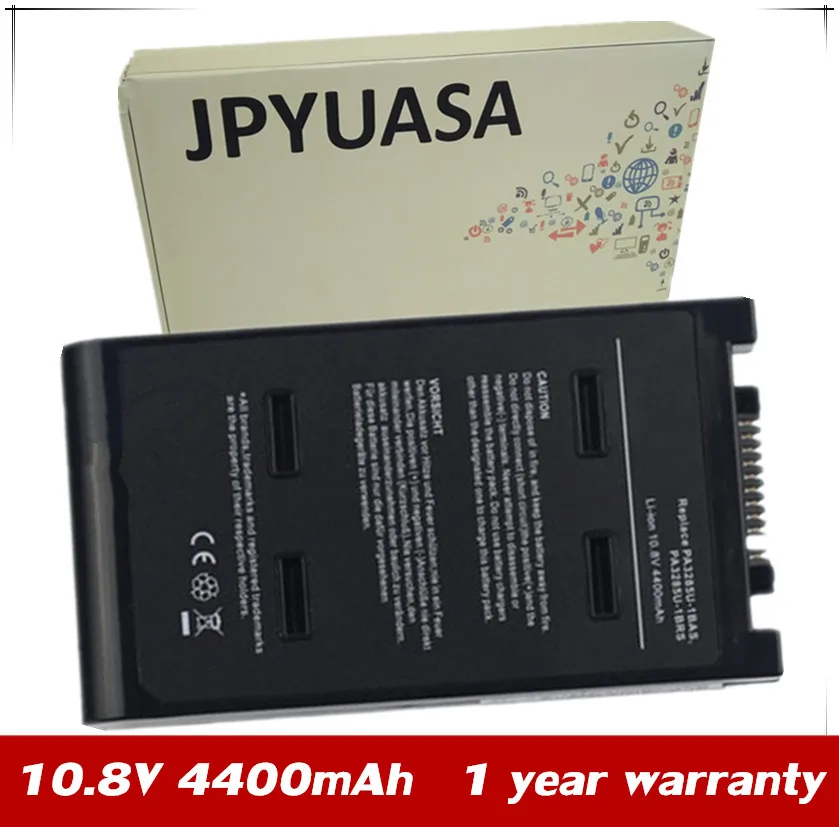 Bateria Xinbox com Unidades de 10.8v e 4400mah para Toshiba a1 a8 Pa3285u1brs
