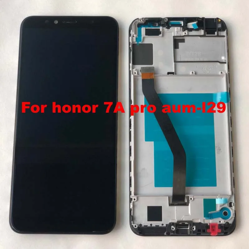 Новинка 5,7 дюймов для huawei Honor 7A pro aum-l29 AUM-L41 ЖК-дисплей кодирующий преобразователь сенсорного экрана в сборе ЖК-дисплей+ рамка Aum-L21