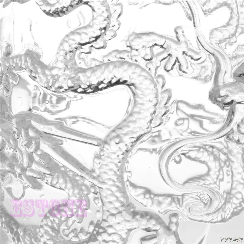 Стеклянные пивные кружки Dragon светодиодный Индуктивный Радужный цвет мигающий