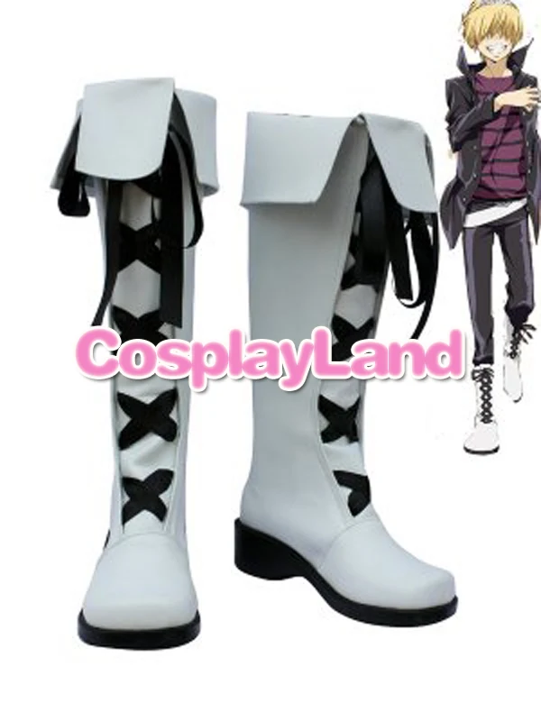 Сапоги на заказ Hitman Reborn Belphegor для костюмированной вечеринки Вечерние сапоги в