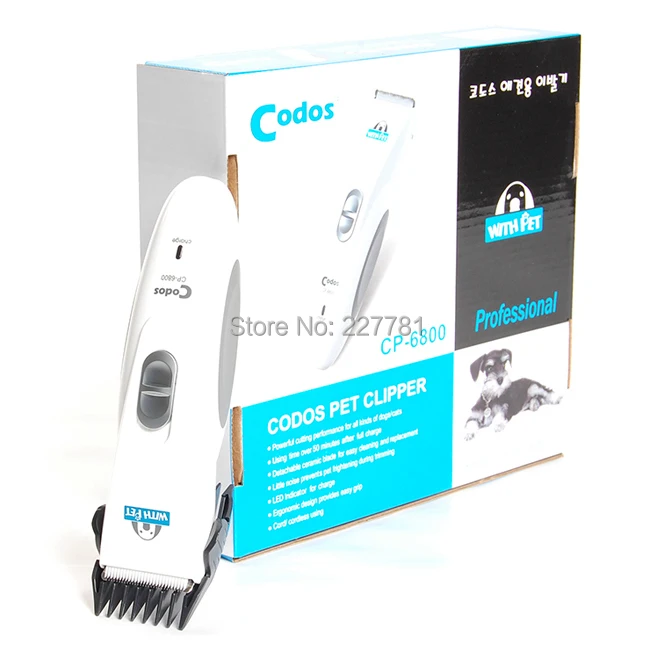 P437 CP-6800 Profational Codos собака триммер серебряная аккумуляторная зоосалон когтерез + 2