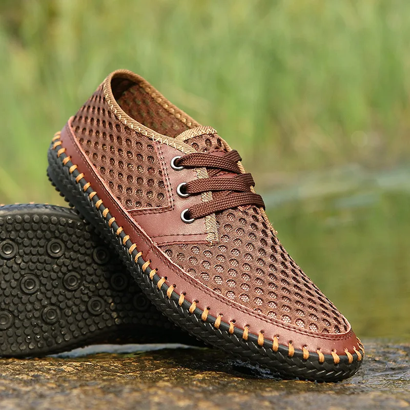 Мужские воздухопроницаемые треккинговые кроссовки беговые для альпинизма