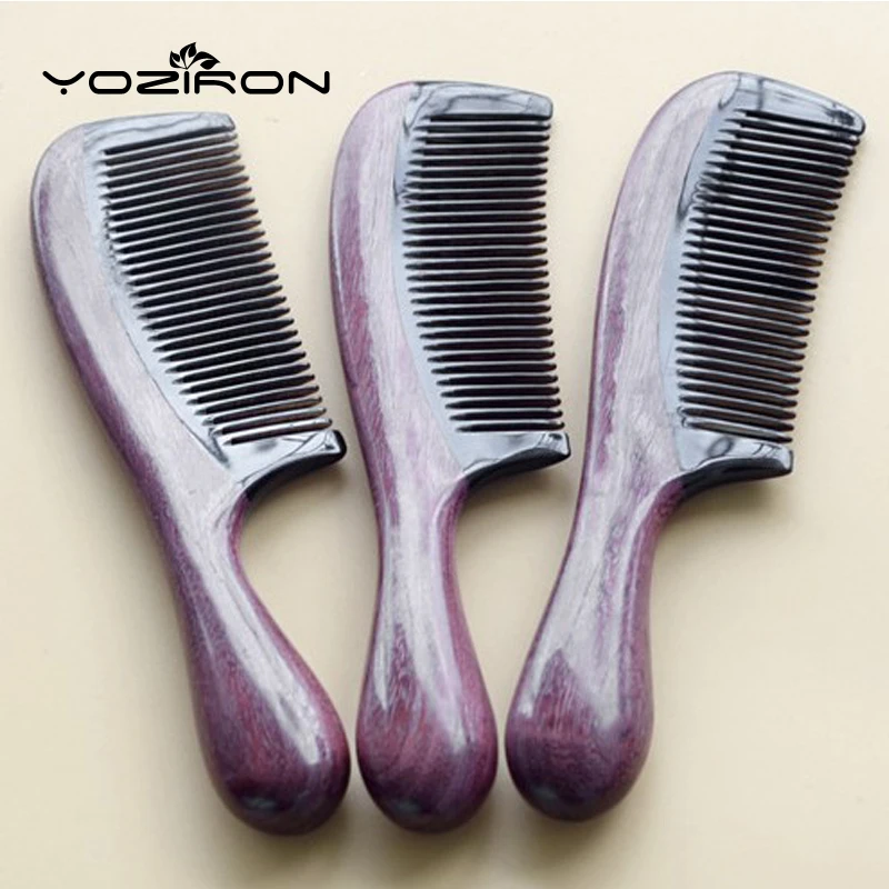 YOZIRON Ox рога дорогой антистатический дерево для массажа прочное сердце sapanwood