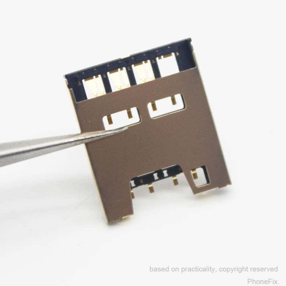 10 шт./лот лоток для считывания Sim-карт гнездо держатель HTC Desire 510 D510w | Мобильные