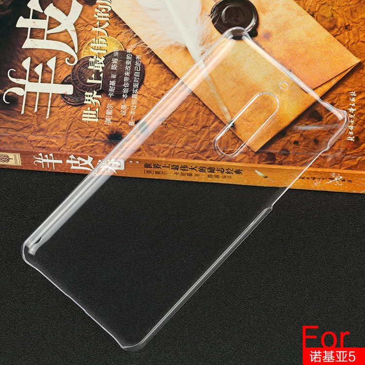 10 шт./Партия. Прозрачный кристально чистый Тонкий Жесткий ПК чехол для Nokia 6/Nokia