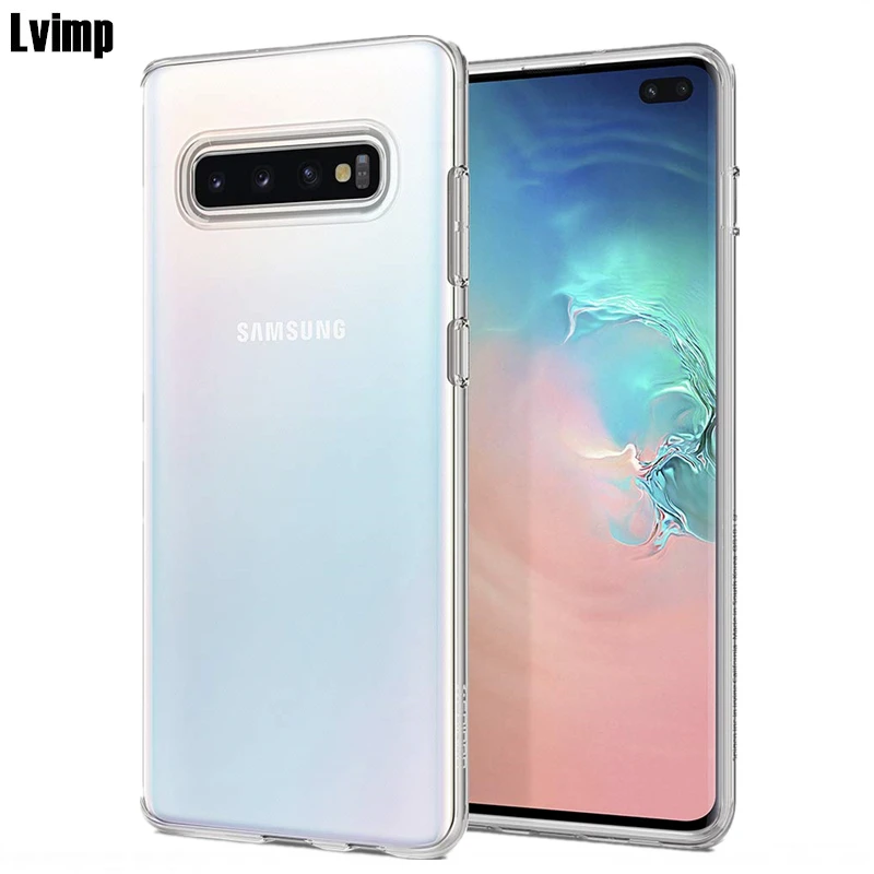 Для samsung Galaxy S10e S10 5G чехол ультра тонкий прозрачный Мягкий ТПУ силиконовый чехол для samsung S10 Note 10 Plus чехол