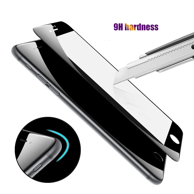 Закаленное стекло MOUSEMI 9H для iPhone 6 6S 3D X XS MAX XR 8 Plus с мягким краем полное покрытие 7 |