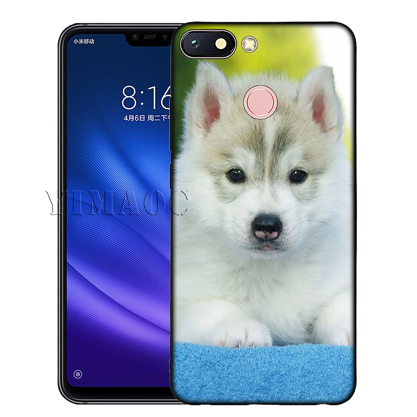 YIMAOC husky dog Soft Silicone Phone Case for Xiaomi Mi 10 9 9T CC9 CC9E 8 SE A3 Pro A1 A2 Lite 6 pocophone f1 Mi10 | Мобильные