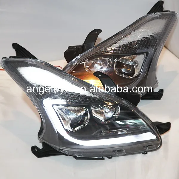 

Для Toyota AVANZA фара 2012-2014 год светодиодный передний фонарь черный корпус YZ
