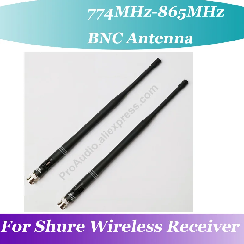 2 пары (4 шт.) OEM 10 1 &quotантенна BNC разъемы для SHURE UHF беспроводной приемник 774-865 МГц |