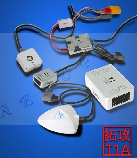 Контроллер полета Aerops TopXGun роторный летный контроллер для DIY 4/6/8 Axis 5/10/15/20/22/25 л