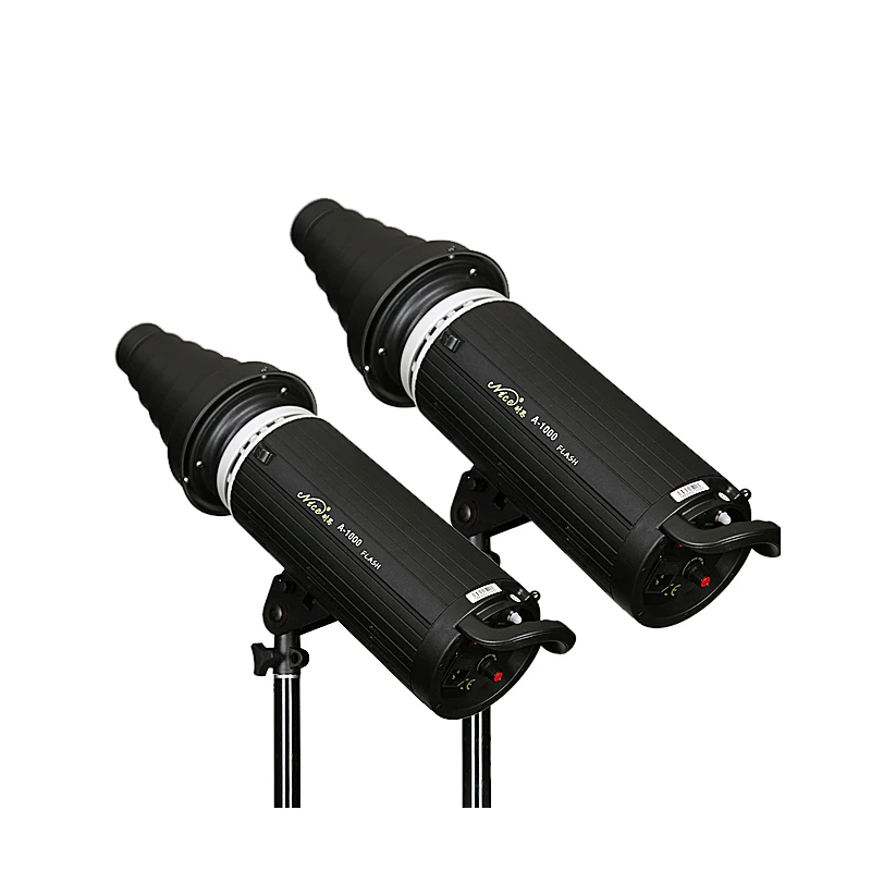 

NiceFoto a-1000w professional studio lights flash light photography light equipment single lamp 2piece a lot