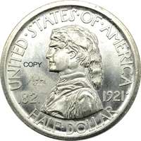 united states 1921 missouri centennial half dollar 50 cents 2x4 90 silver copy coins