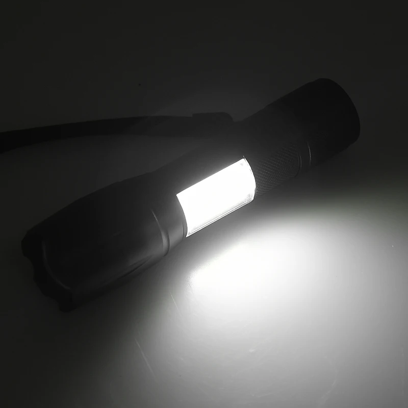 z20 litwod 5pcs Micro USB rechargeable LED Flashlight torch XML T6 COB 5000LM Torch light lantern 4 Modes Zoomable for Camping | Лампы и