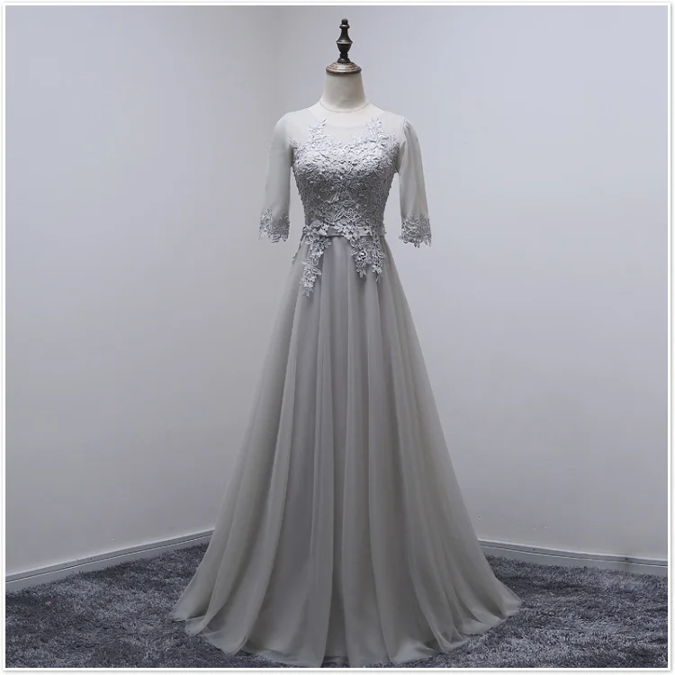 NOBLE WEISS модное розовое вечернее платье трапециевидной формы с круглым вырезом