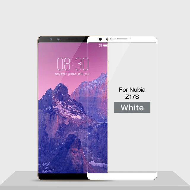 Закаленное стекло с полным покрытием для ZTE Nubia Z17S защитная пленка экрана Nx595j