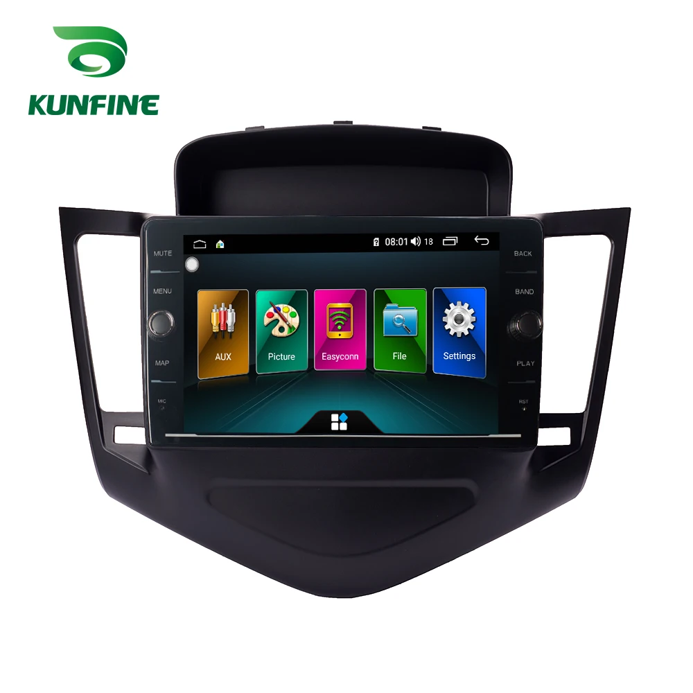 Восьмиядерный ПЗУ 64 ГБ Android 8 1 автомобильный DVD GPS навигационный плеер Deckless стерео