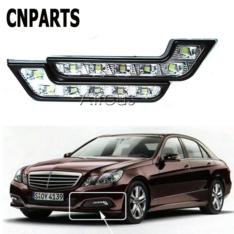 CNPARTS 2 шт. автомобильный DRL светодиодный дневные ходовые огни противотуманная