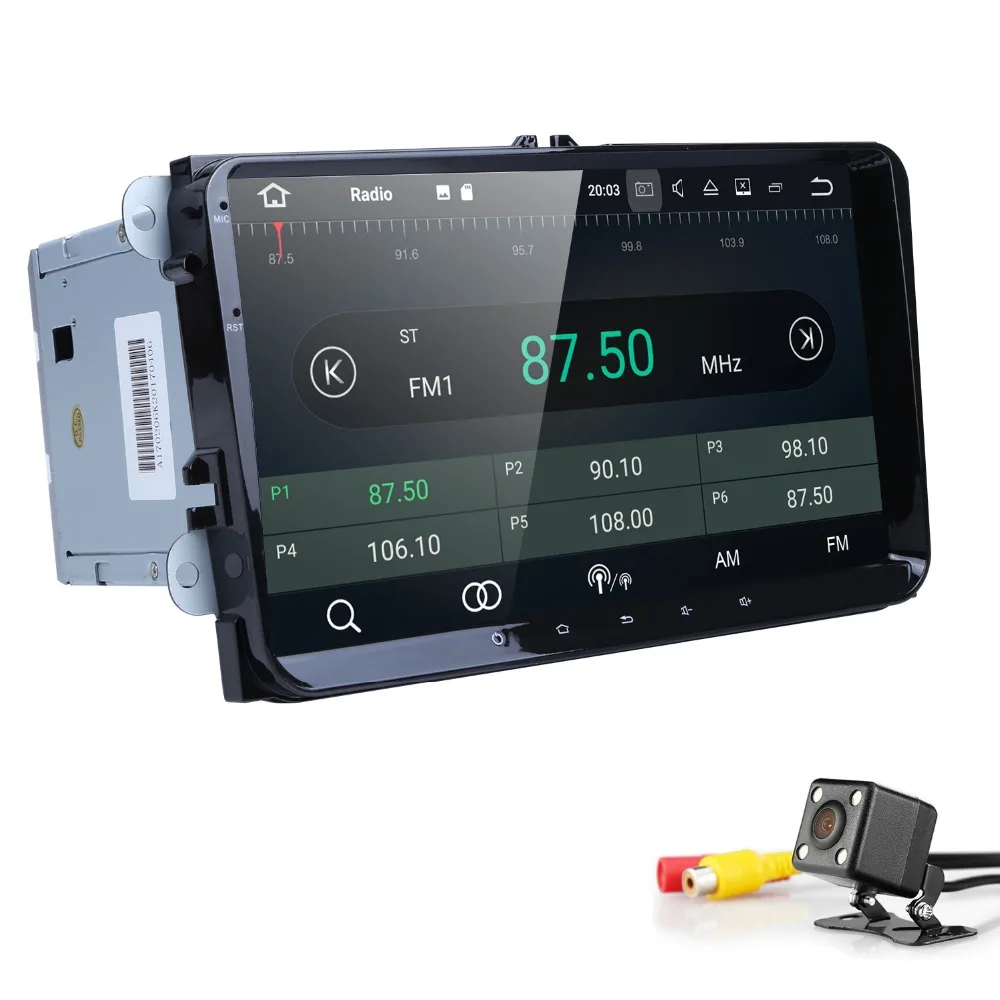 Hizpo 1024*600 2 din Android 8 0 автомобиль без dvd-радио GPS для VW Passat Estate/седан/универсал/Allfrack/cc