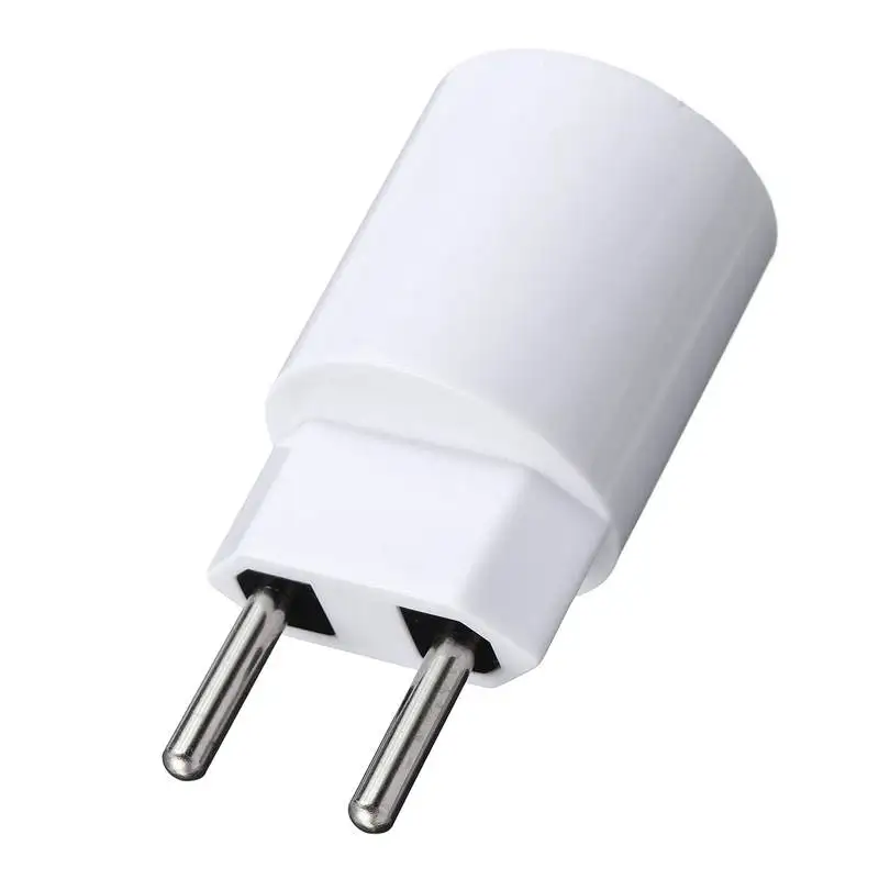 Адаптер для светодиодных ламп E27 штепсельная вилка стандарта ЕС/США CFL 110 220 В|socket