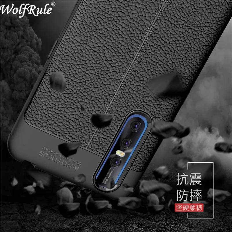 

WolfRule Case Vivo X27 Phone Cover Shockproof Luxury Leather Soft TPU Case For Vivo X27 Case Vivo X27 x27 Fundas 6.39"