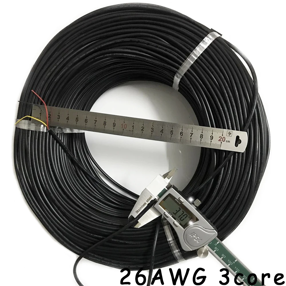 UL2464 26AWG 2 ядерный 3 4 5 Луженый Медный Кабель 26 # Оловянная медная проволока