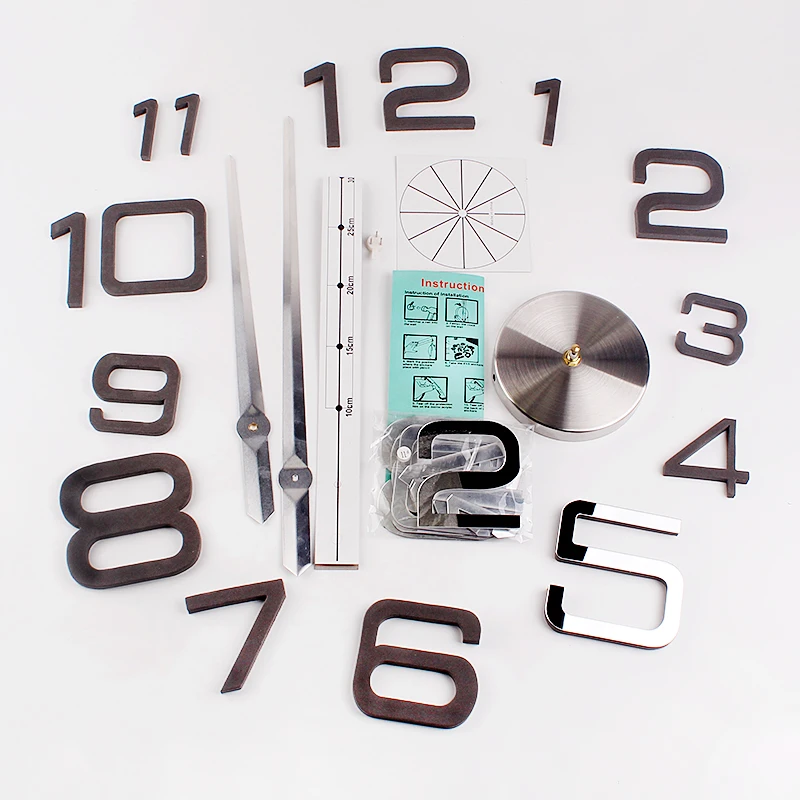 Новые акриловые настенные часы Diy кварцевые Reloj De Pared для гостиной современные 3d
