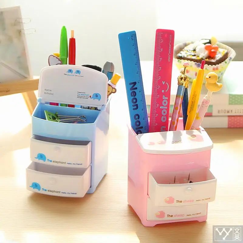 Deli 9136 креативный Модный корейский офисный Декор мультяшный милый держатель для