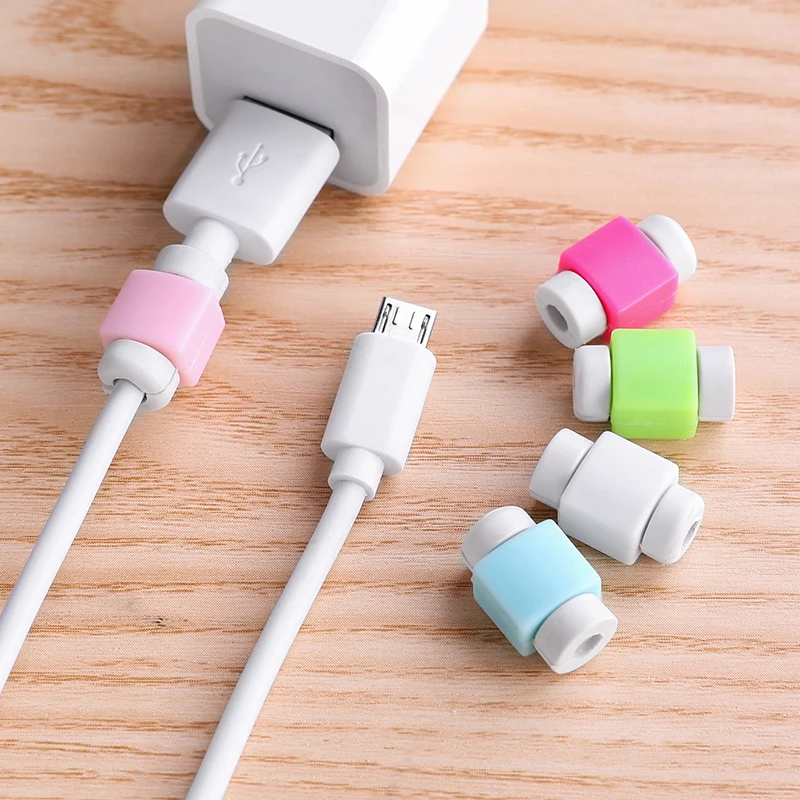 NYFundas 10 шт. защитный Usb кабель для iPhone 4 4s 5 5s 6s plus 7 8 X Зарядное устройство Шнур