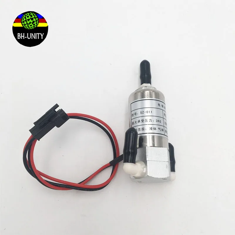 

solenoid valve 3w 24v DC for Allwin Myjet Zhongye Gongzhen printer high quality