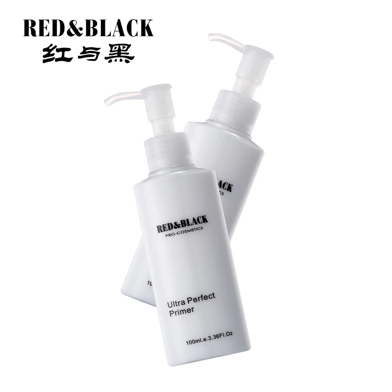 Красный и черный макияж набор для ухода за кожей HD крем основа Essence + базовый
