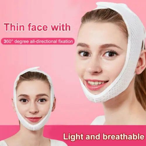 Полезная подтяжка подбородка щек для похудения V-образное лицо тонкая маска