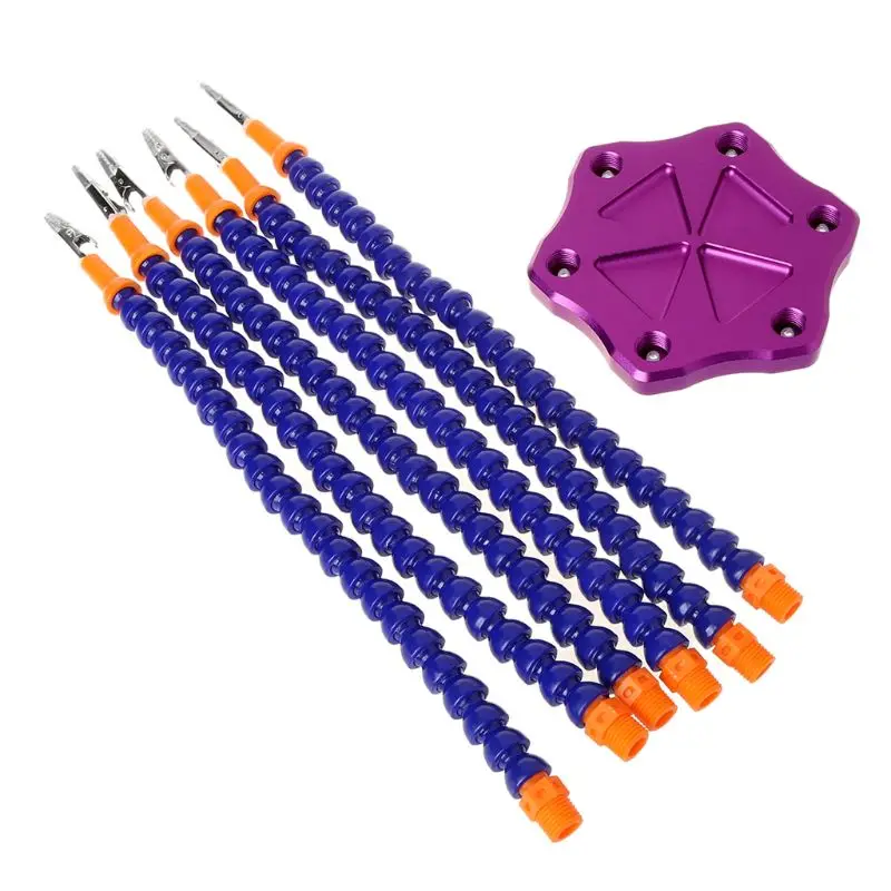 Рука помощи третьей руки Multi паяльный инструмент с 6 шт. гибким ручкам для