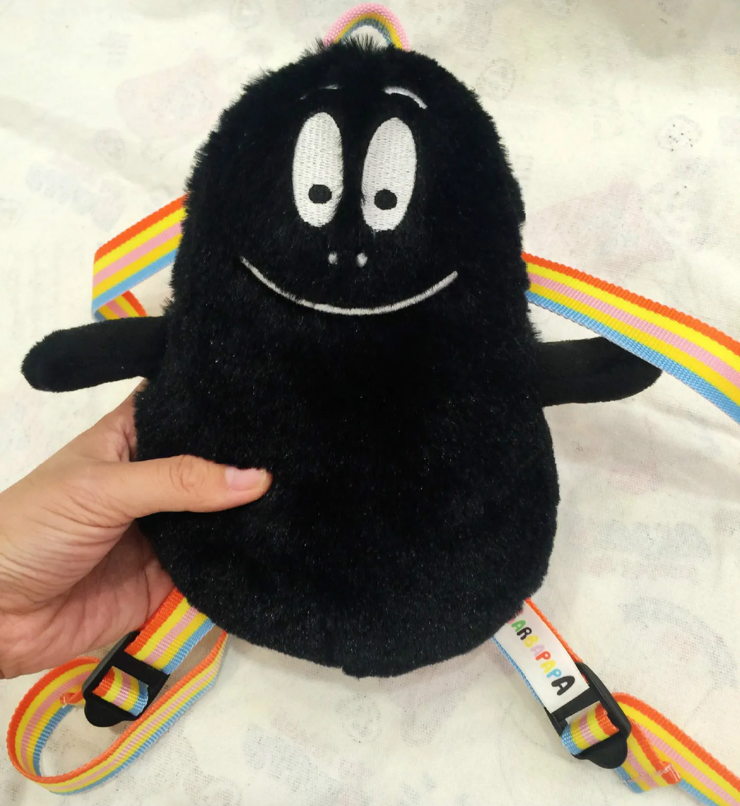" Плюшевый Рюкзак Barbapapa мультяшная монета маленький кошелек детская плечевая сумка