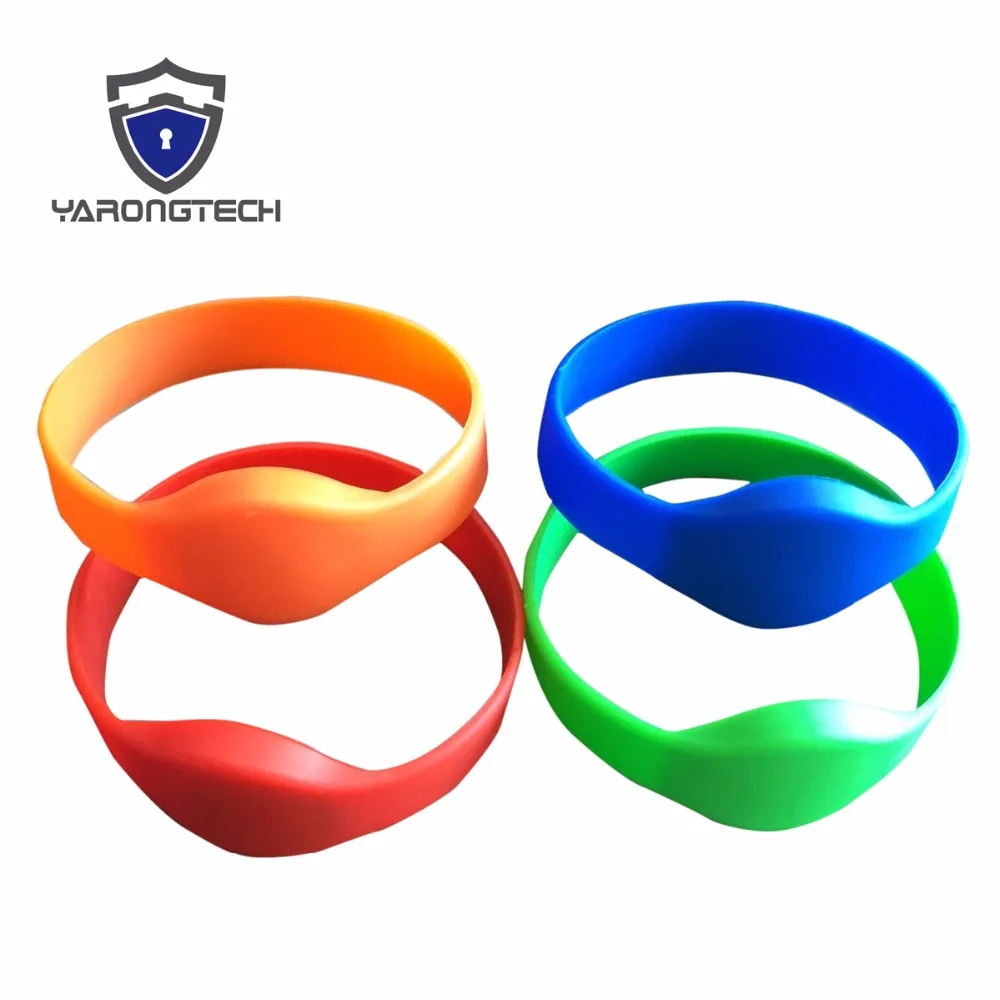 eco friendly 125khz EM4100 colors ISO Waterproof silicone id wristband,rfid bracelet,rfid wristband