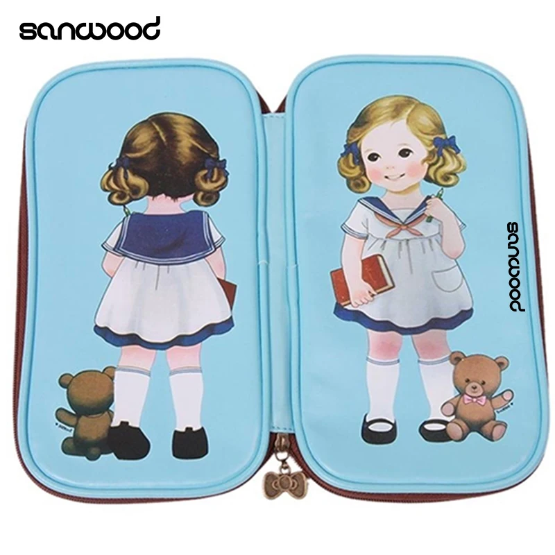 Модная новинка Женская милая мультяшная кукла рисунок для девочки карандаш