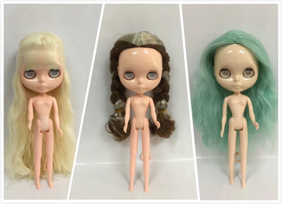 Без глаз чипы Обнаженная кукла blyth для рукоделия 20170722 tt|nude blythe doll|blythe dolldoll for |