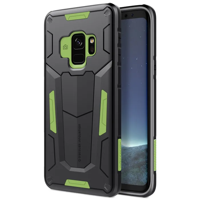 Зеленый Для samsung Galaxy S9 S9 Plus чехол s NILLKIN Defender сверхмощный защитный чехол для samsung Galaxy S9 S9+ чехол для телефона - Цвет: Зеленый