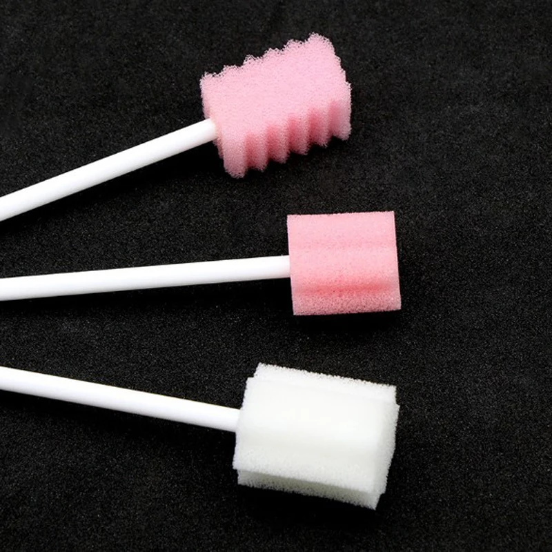 Одноразовая губка для ухода за зубами массажная дезинфекция ротовой полости