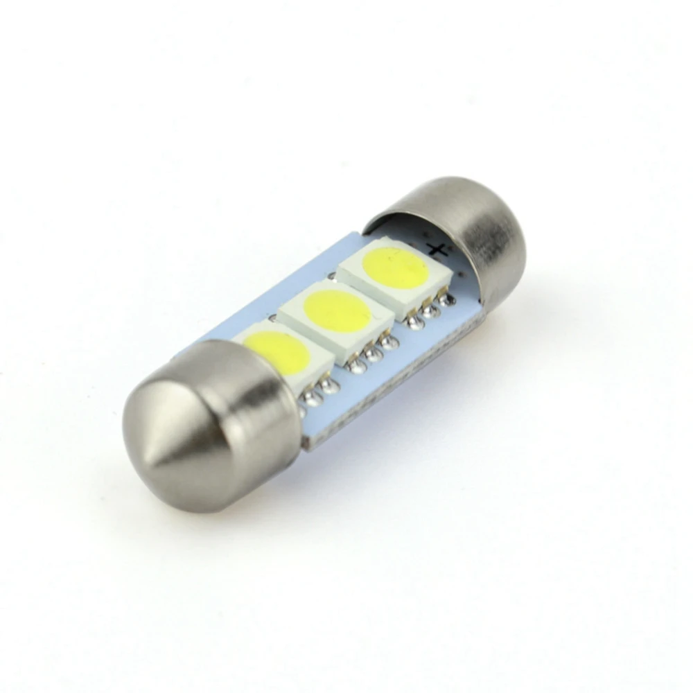 Runmade яркий белый светодиодный автомобильный 5050 3Smd 36 мм DC 12 В Festoon внутренний купол